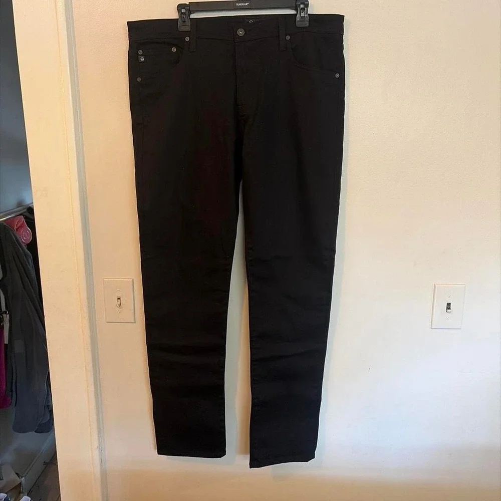 AG Jeans TELLIS  MODERN SLIM Fit Pants Men's 38x34 Black